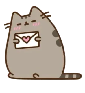 ☺️ emoji pusheen cat Telegram sticker 10 of 70