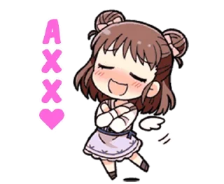 🥰 emoji Cinderella Girls Cute Telegram sticker 11 of 42
