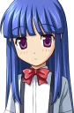 😐 emoji Rika Furude Telegram sticker 7 of 26