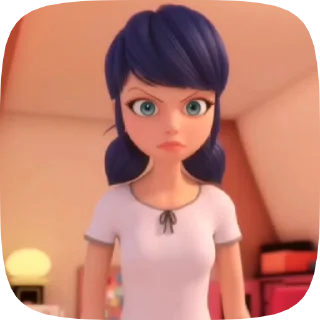 💗 emoji Marinette @CenterOfSticker Telegram sticker 15 of 20