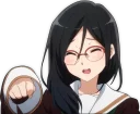 🐱 emoji Asuka Tanaka Telegram sticker 8 of 40