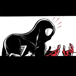 〰️ emoji アミ ᎒ Symbiote @lmCursed Telegram sticker 18 of 75