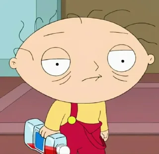Sticker from Stewie