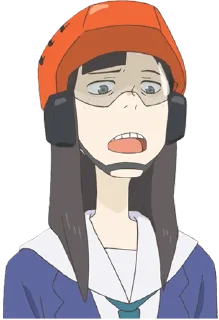 😧 emoji Kanamori Sayaka - @bourros Telegram sticker 7 of 25