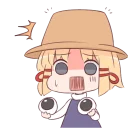 😱 emoji Suwako Moriya Pack - @bourros Telegram sticker 9 of 25