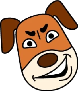 🤨 emoji Собака @modnyashki_vip Telegram sticker 21 of 25