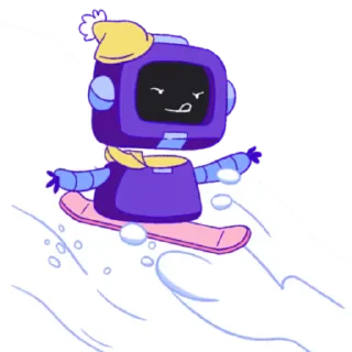 🏂 emoji Wumpus & Co: Winter Fun | @discord_stickers Telegram sticker 23 of 30