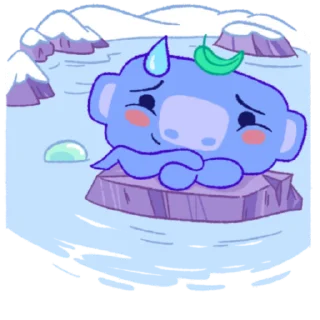 😊 emoji Wumpus & Co: Winter Fun | @discord_stickers Telegram sticker 16 of 30