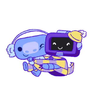 🤗 emoji Wumpus & Co: Winter Fun | @discord_stickers Telegram sticker 9 of 30