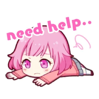 😓 emoji (*＾3＾)/～♡ Telegram sticker 11 of 34