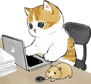 👨‍💻 emoji котик Telegram sticker 9 of 93
