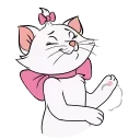 👏 emoji Кошечка Мари @Stickersnew Telegram sticker 16 of 42