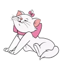 🥱 emoji Кошечка Мари @Stickersnew Telegram sticker 19 of 42