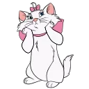 💆‍♀️ emoji Кошечка Мари @Stickersnew Telegram sticker 11 of 42