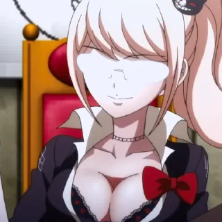 👓 emoji Junko Enoshima Telegram sticker 19 of 54