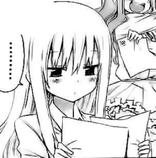 😑 emoji Umaru posting Telegram sticker 15 of 64
