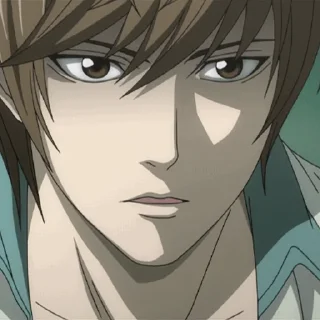 🖊 emoji Light Yagami, @JustSomeBullshit Telegram sticker 9 of 120