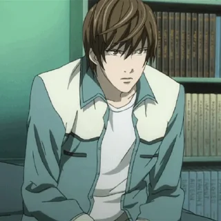 🖊 emoji Light Yagami, @JustSomeBullshit Telegram sticker 15 of 120
