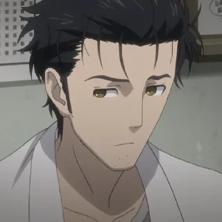 ⏳ emoji Okabe Rintarou [@TodorokiShouto] Telegram sticker 22 of 90