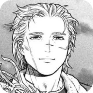 🥰 emoji Vinland Saga Telegram sticker 24 of 50