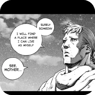 👍 emoji Vinland Saga Telegram sticker 18 of 50