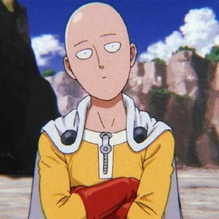 🌚 emoji Saitama Telegram sticker 22 of 71