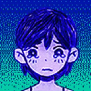 😔 emoji omori Telegram sticker 20 of 50