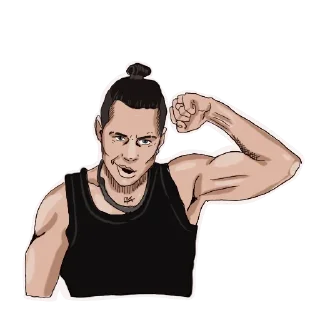 💪 emoji Frame Tamer Telegram sticker 8 of 14