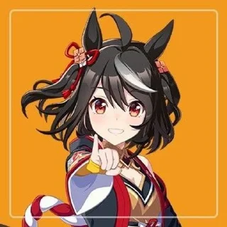 🌸 emoji ♫⃝⬤◯ Kitasan Black // @KesitoMania Telegram sticker 6 of 120