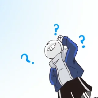 ☁️ emoji •/ Sans /• by : @Undertale_Stickers Telegram sticker 17 of 37