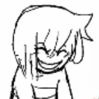 🖤 emoji 🖤 Chara 🔪 by : @Undertale_Stickers Telegram sticker 4 of 36