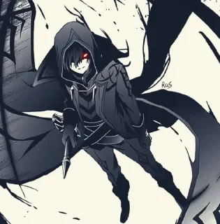 😈 emoji The Eminence in Shadow Telegram sticker 18 of 40