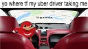 🚗 emoji Ugandan Knuckles @perverse Telegram sticker 23 of 33