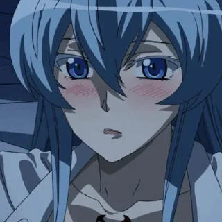 ➿ emoji ᳀ Esdeath ༐ @ot_anime Telegram sticker 5 of 25