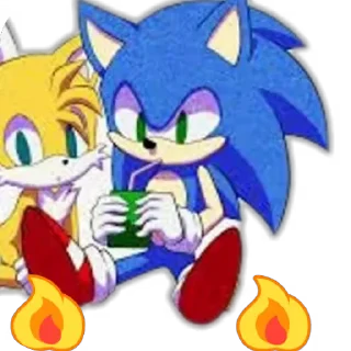 🥃 emoji Sonic @Tails2092 Telegram sticker 5 of 120