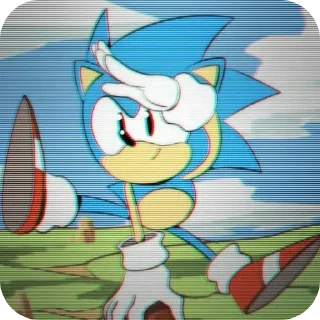 😀 emoji Sonic @Tails2092 Telegram sticker 11 of 120