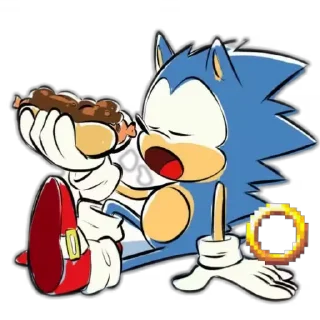 🌭 emoji Sonic @Tails2092 Telegram sticker 16 of 120