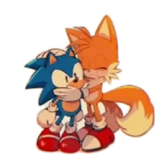 🤗 emoji Sonic @Tails2092 Telegram sticker 17 of 120