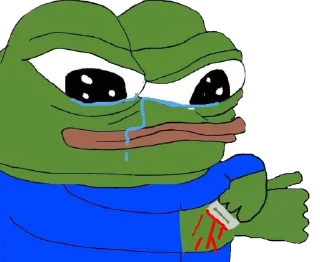 🔪 emoji Pepe's Single Clue Telegram sticker 7 of 109