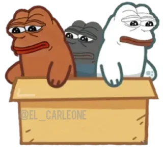 🐸 emoji Bare Pepe's @EL_CARLEONE @MEHDI_HANNIBAL Telegram sticker 17 of 117