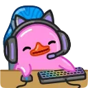 🎮 emoji Gaming Duckies Telegram sticker 8 of 9