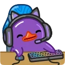 🎮 emoji Gaming Duckies Telegram sticker 9 of 9