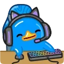 🎮 emoji Gaming Duckies Telegram sticker 5 of 9