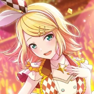 🌟 emoji Kagamine Rin⚡️ @selenasekaii Telegram sticker 18 of 91