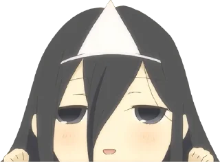 Sticker from Tanaka-kun wa Itsumo Kedaruge - @bourros