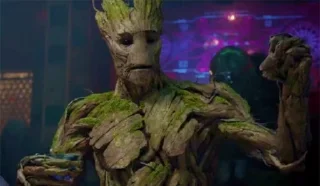 😧 emoji Groot @marvelvideosticker Telegram sticker 11 of 31
