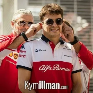 Sticker from Charles Leclerc😍🏎