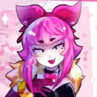 🌟 emoji ♡゙  Melodie ⊹[🎤୨ ❕ ୧ 💖] Telegram sticker 13 of 32