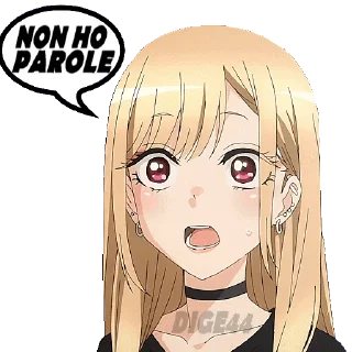 💁‍♀️ emoji @STIKERFORALL 🇮🇹MY DRESS UP DARLING Telegram sticker 22 of 50