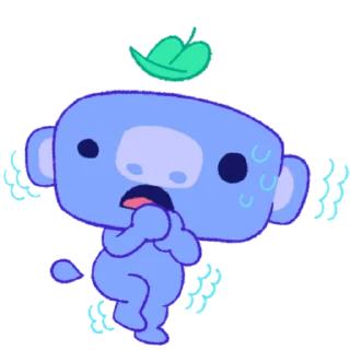 😱 emoji What's Up Wumpus | @discord_stickers Telegram sticker 22 of 30